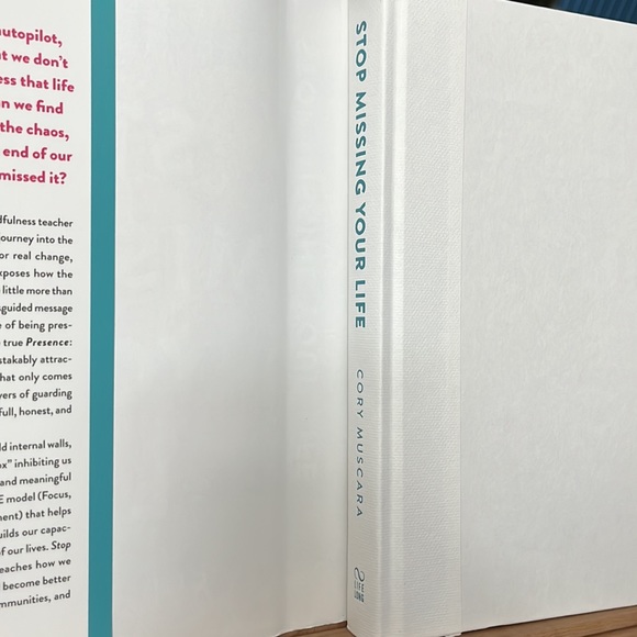 Hardcover ‘Stop Missing Your Life: How to be Deeply Present…’ by Cory Muscara - Picture 12 of 16